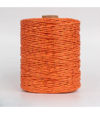 Raffia    Arancio lurex