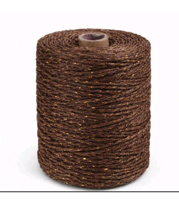 Raffia   Marrone  lurex